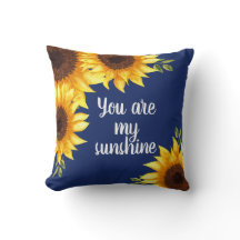 Zonnebloemen Navy Blauwe Chic Jij Bent Mijn Zonnes