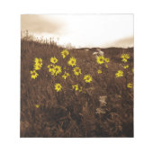 Zonnebloemen Notitieblok (Voorkant)