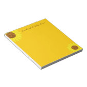 Zonnebloemen Notitieblok (Schuin)