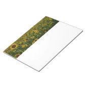 Zonnebloemen Notitieblok (Schuin)
