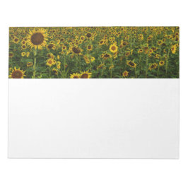 Zonnebloemen Notitieblok