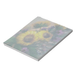 Zonnebloemen Notitieblok
