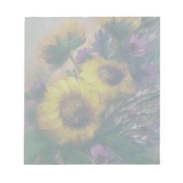 Zonnebloemen Notitieblok