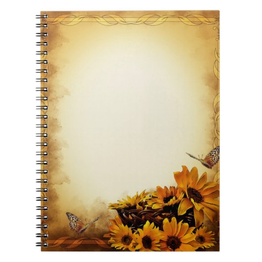 Zonnebloemen Notitieboek (Voorkant)