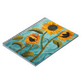 Zonnebloemen Notitieboek (Linkerzijde)