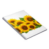 Zonnebloemen Notitieboek (Rechterzijde)