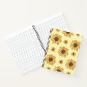 Zonnebloemen Notitieboek (Binnen)