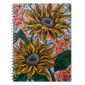 Zonnebloemen Notitieboek (Voorkant)