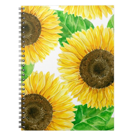 Zonnebloemen Notitieboek (Voorkant)