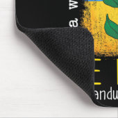 Zonnebloemen Oekraïense vlag zijn een soort van st Muismat (Hoek)