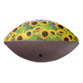 Zonnebloemen - Oekraïne - Vlaggenvrijheid Oekraïne American Football (Gedraaid 270)