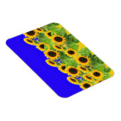 Zonnebloemen - Oekraïne - Vlaggenvrijheid Oekraïne Magneet (Rechterzijde)