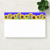 Zonnebloemen - Oekraïne - Vlaggenvrijheid Oekraïne Post-it® Notes (Kantoor)