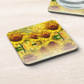 Zonnebloemen Onderzetter (Linkerzijde)