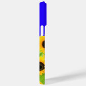 Zonnebloemen op Blue Sky iPhone Case (Achterkant / Rechts)