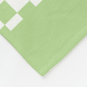 Zonnebloemen op het bord fleece deken (Hoek)