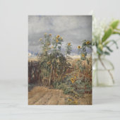 Zonnebloemen op het strand | Thorvald Niss (Staand voorkant)