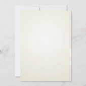 zonnebloemen op Mason Jar Bridal Brunch Kaart (Achterkant)