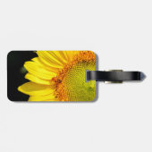 Zonnebloemen op Sunset Bagagelabel (Achterkant horizontaal)