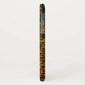 Zonnebloemen op Sunset Case-Mate iPhone Case (Achterkant/links)