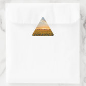 Zonnebloemen op Sunset Sticker (Tas)