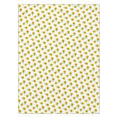Zonnebloemen op witte tablet tafelkleed (Voorkant)