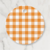 Zonnebloemen & Oranje pompoen Dank u Bedankjes Labels (Achterkant)