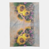 Zonnebloemen Origineel Theedoek (Verticaal)