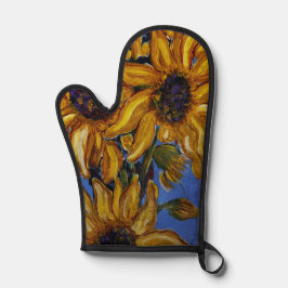 Zonnebloemen Oven Mitt Ovenwant