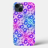 Zonnebloemen paars Case-Mate iPhone case (Achterkant)