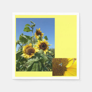 Zonnebloemen Papieren Servet