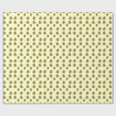 Zonnebloemen Patroon Gift Wrap papier (Vlak)