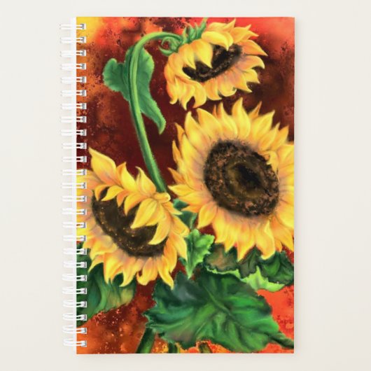 Zonnebloemen Planner (Voorkant)