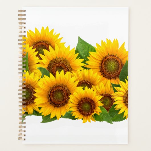Zonnebloemen Planner (Voorkant)