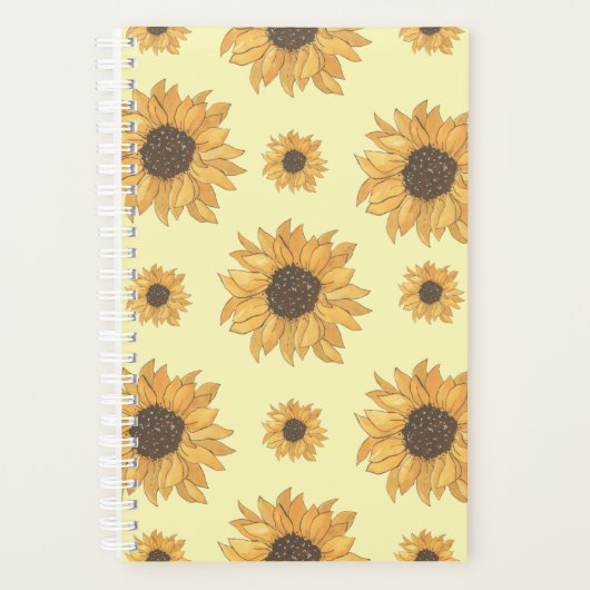 Zonnebloemen Planner (Voorkant)