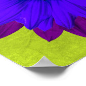 Zonnebloemen-Pop Art Poster (Hoek)