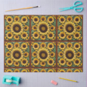 Zonnebloemen Populair Mooi Collectie Tissuepapier (Craft)