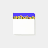 Zonnebloemen Post it Noteert Oekraïne Vlag Kleuren Post-it® Notes (Voorkant)