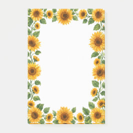 Zonnebloemen Post-it® Notes