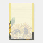 Zonnebloemen Post-it® Notes (Voorkant)