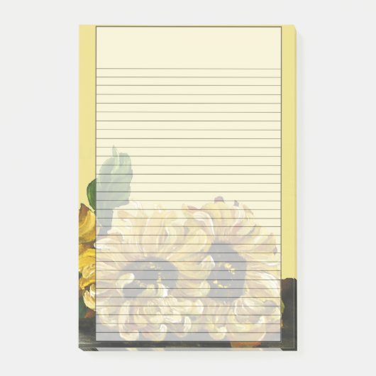 Zonnebloemen Post-it® Notes (Voorkant)