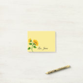 Zonnebloemen Post-it-Notes Post-it® Notes (Op bureau)