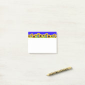 Zonnebloemen Post-it Notities Post-it® Notes (Op bureau)