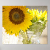 Zonnebloemen Poster (Voorkant)