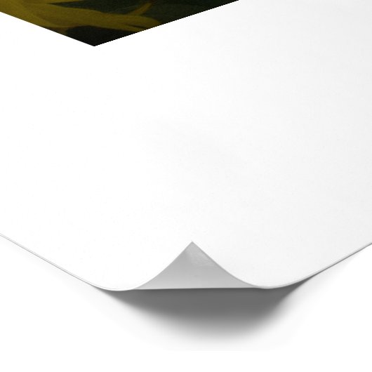 zonnebloemen poster (Hoek)