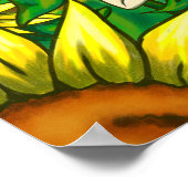 Zonnebloemen Poster (Hoek)