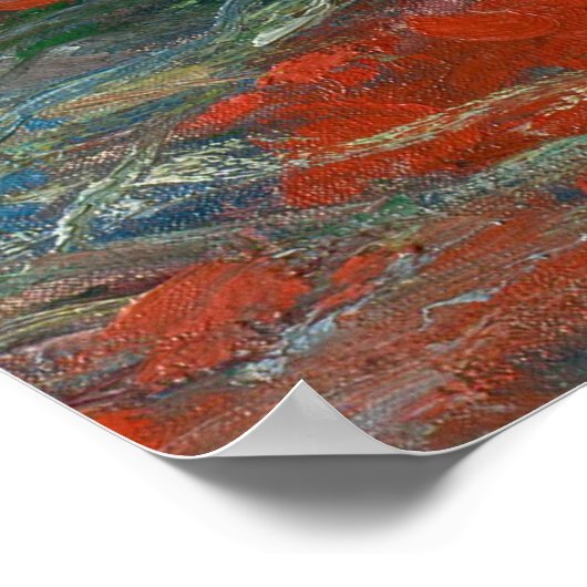 Zonnebloemen Poster (Hoek)