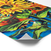 Zonnebloemen Posters Prints (Hoek)
