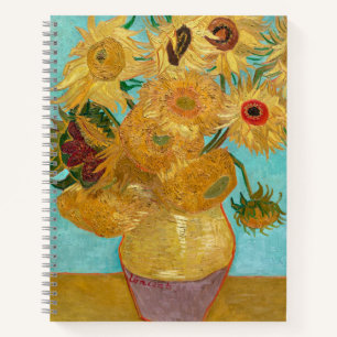 Zonnebloemen, Postimpressionistische Stilleven Sch Notitieboek