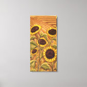 Zonnebloemen Prints voor het schilderen van het Ca (Voorkant)